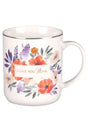 I Love You Mom Ivory and Poppy Ceramic Mug - Wholesale Accessory Market