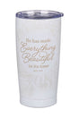 Everything Beautiful Stainless Steel Travel Mug - Wholesale Accessory Market