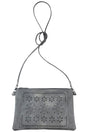 Be Clever The Elodie Charcoal Gray Faux Leather Crossbody - Wholesale Accessory Market
