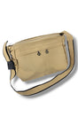 Be Clever Adventure Awaits Beige Multi - Pocket Travel Bag - Wholesale Accessory Market