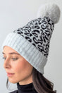 Be Clever Catskills Skiing Pom Pom Beanie, Gray - Wholesale Accessory Market
