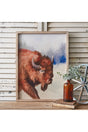 24 x 17.75 American Bison Wall Art - Wholesale Accessory Market