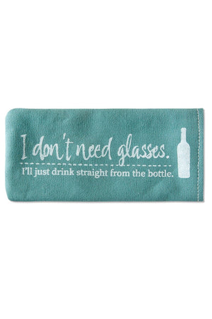 I Don't Need Glasses Eyeglass Case - Wholesale Accessory Market