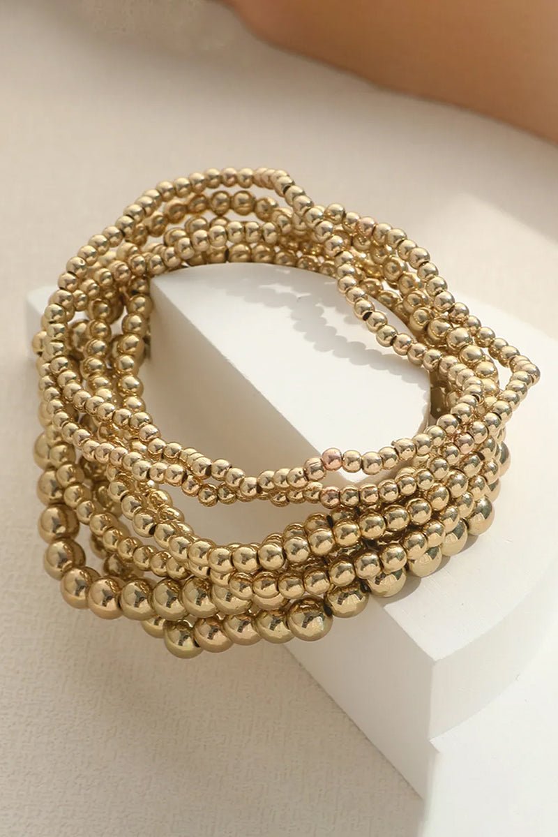 Goldendale Beaded Bracelet Set - Wholesale Accessory Market