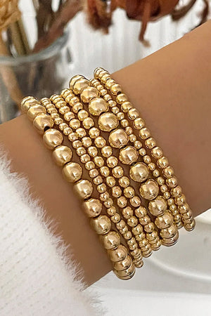 Goldendale Beaded Bracelet Set - Wholesale Accessory Market