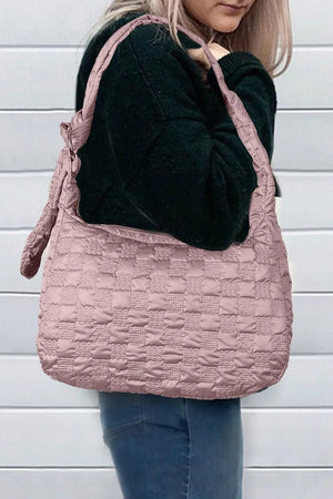 PRE-ORDER! ETA 5/16 Check You Out Pink Bubble Tote Bag **SHIPPING EXPECTED TO BEGIN ON DATE 5/16** - Wholesale Accessory Market