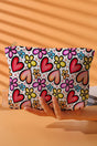 Blossoming Love Corduroy Makeup Bag - Wholesale Accessory Market
