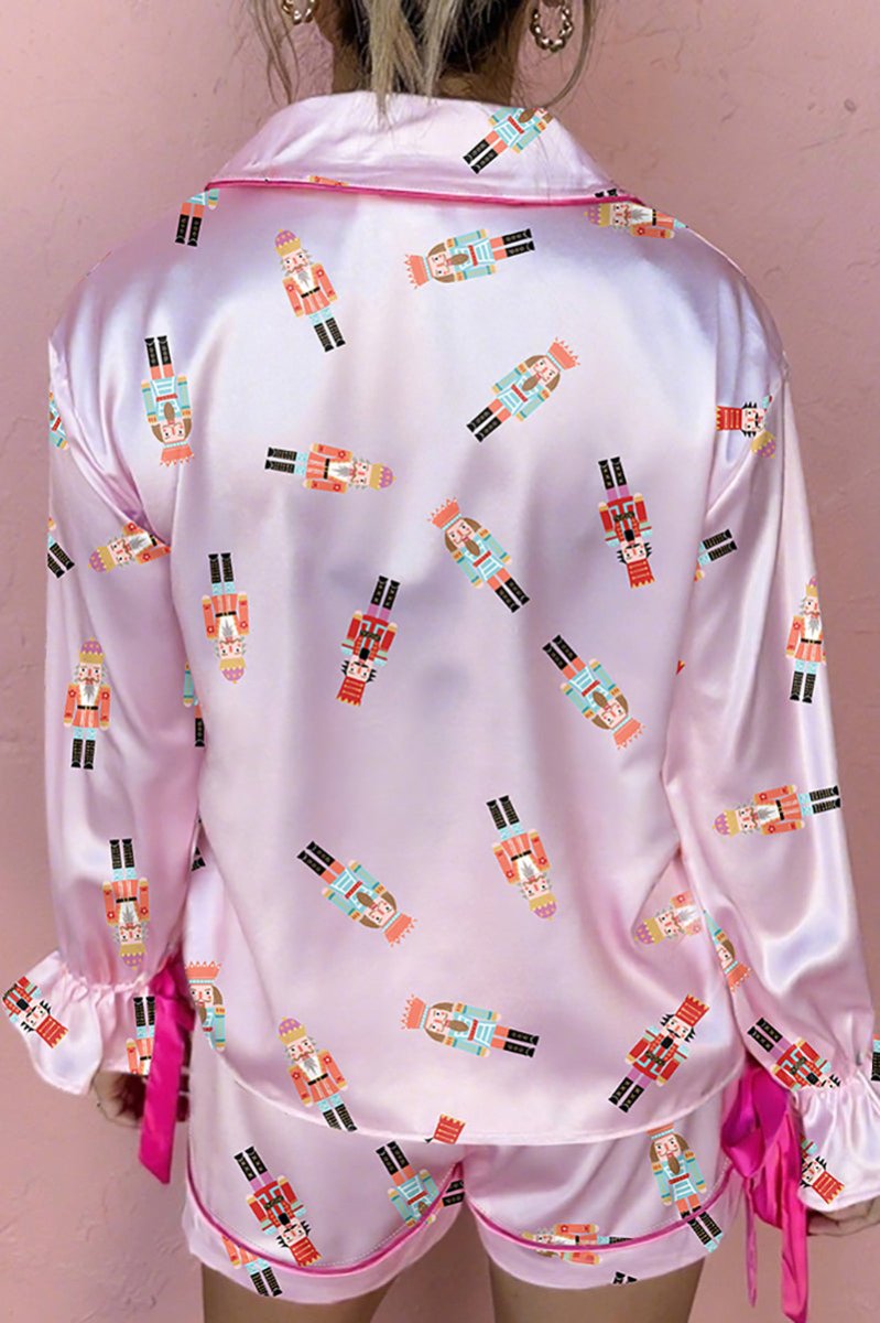 PREORDER! ETA 9/03 Suite Dreams Pink Button Top and Shorts Pajama Set **SHIPPING EXPECTED TO BEGIN ON DATE 9/03** - Wholesale Accessory Market