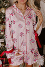 PREORDER! ETA 9/05 Peppermint To Be Ruffled Button Top and Shorts Pajama Set **SHIPPING EXPECTED TO BEGIN ON DATE 9/05** - Wholesale Accessory Market