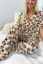PREORDER! ETA 9/10 Sugar & Pumpkin Spice Button Top and Pants Pajama Set **SHIPPING EXPECTED TO BEGIN ON DATE 9/10** - Wholesale Accessory Market
