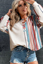Raw Edge Charm Beige Knit Top - Wholesale Accessory Market