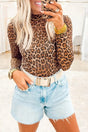PREORDER! ETA 11/10 On The Prowl Brown Leopard Mesh Top **SHIPPING EXPECTED TO BEGIN ON DATE 11/10** - Wholesale Accessory Market
