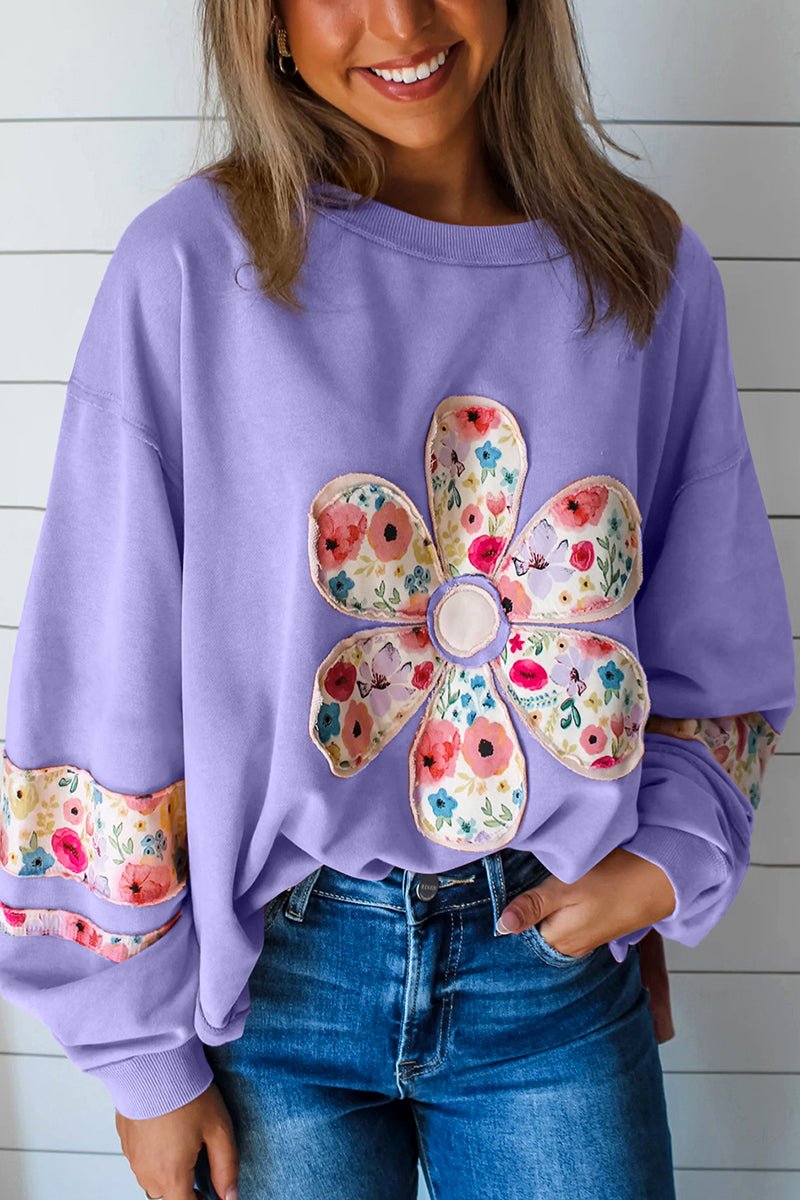 PREORDER! ETA 9/10 In Full Bloom Wisteria Pullover **SHIPPING EXPECTED TO BEGIN ON DATE 9/10** - Wholesale Accessory Market