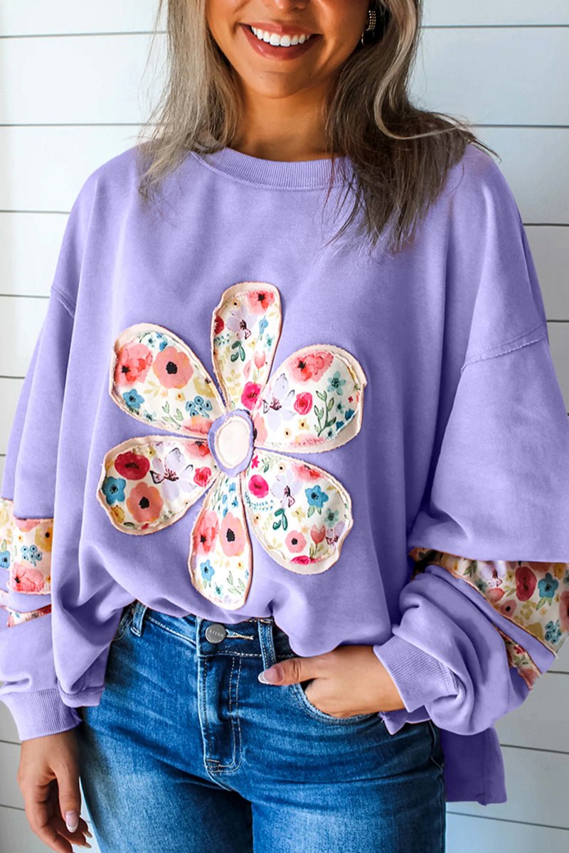 PREORDER! ETA 9/10 In Full Bloom Wisteria Pullover **SHIPPING EXPECTED TO BEGIN ON DATE 9/10** - Wholesale Accessory Market