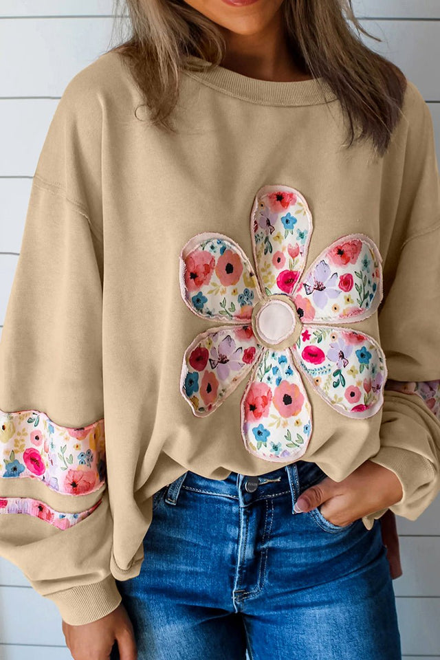 PREORDER! ETA 10/4 In Full Bloom Pale Khaki Pullover **SHIPPING EXPECTED TO BEGIN ON DATE 10/4** - Wholesale Accessory Market