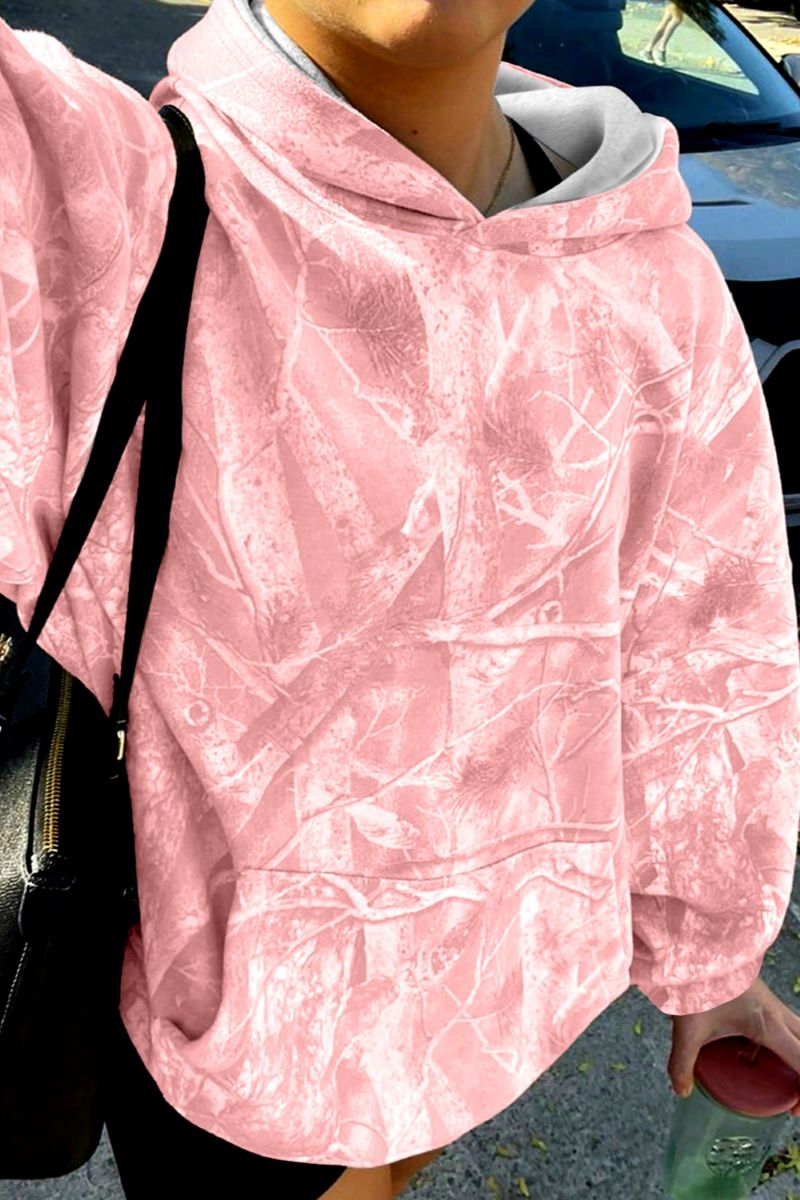 PREORDER! ETA 11/25 Treetop Trails Light Pink Oversized Hoodie **SHIPPING EXPECTED TO BEGIN ON DATE 11/25** - Wholesale Accessory Market
