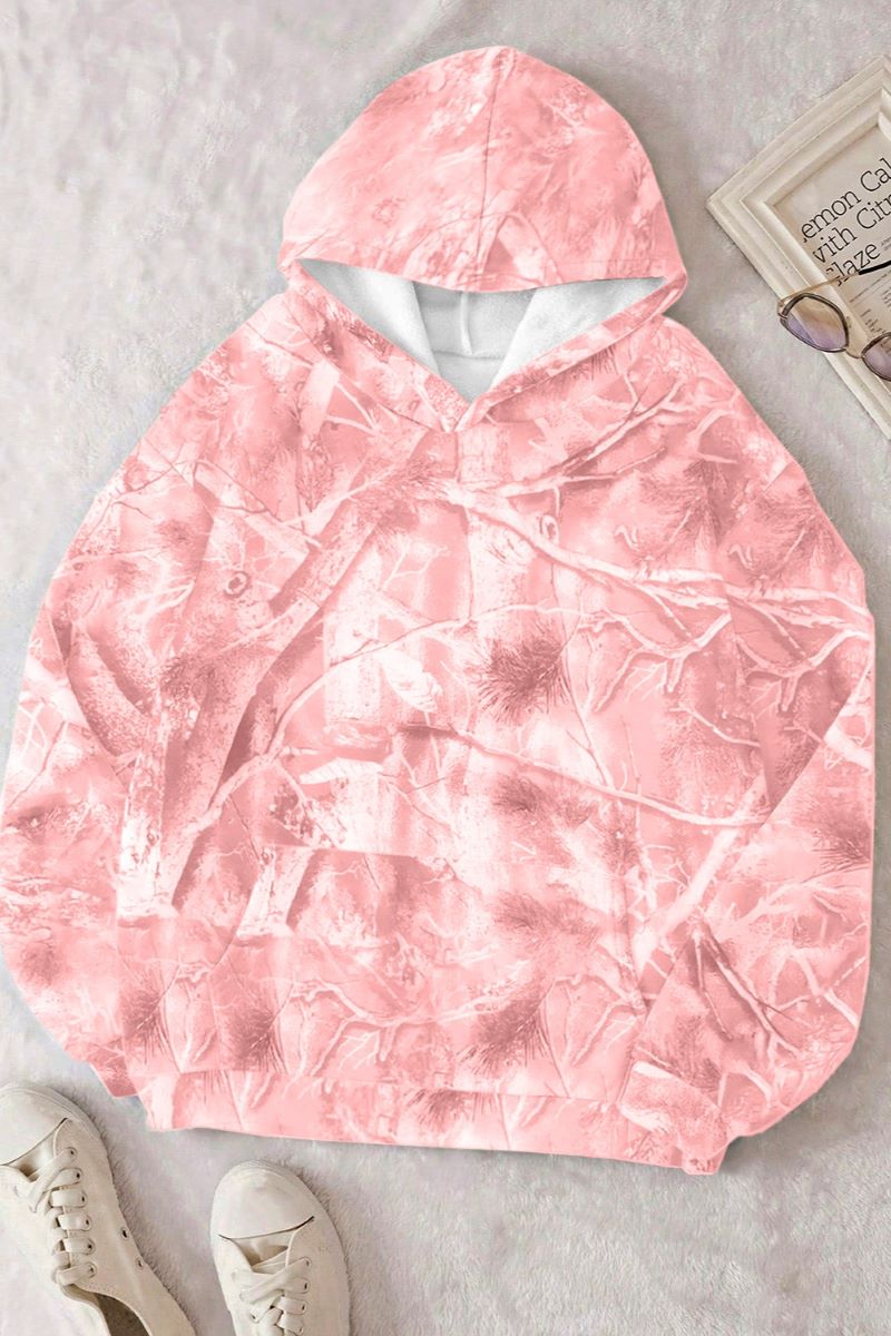 PREORDER! ETA 11/25 Treetop Trails Light Pink Oversized Hoodie **SHIPPING EXPECTED TO BEGIN ON DATE 11/25** - Wholesale Accessory Market