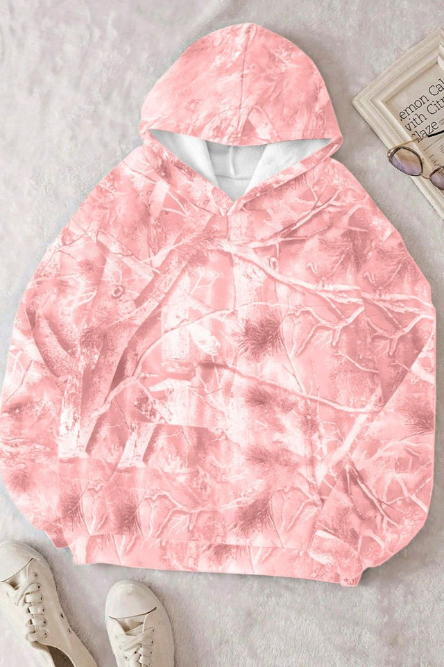 PREORDER! ETA 11/25 Treetop Trails Light Pink Oversized Hoodie **SHIPPING EXPECTED TO BEGIN ON DATE 11/25** - Wholesale Accessory Market