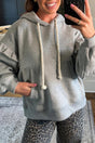 PREORDER! ETA 10/17 Frill Factor Gray Ruffle Sleeve Hoodie **SHIPPING EXPECTED TO BEGIN ON DATE 10/17** - Wholesale Accessory Market