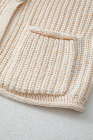 Truly Charming White Button Sweater Vest - Wholesale Accessory Market