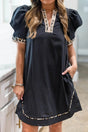 PREORDER! ETA 10/26 Wild Whisper Black Mini Dress **SHIPPING EXPECTED TO BEGIN ON DATE 10/26** - Wholesale Accessory Market