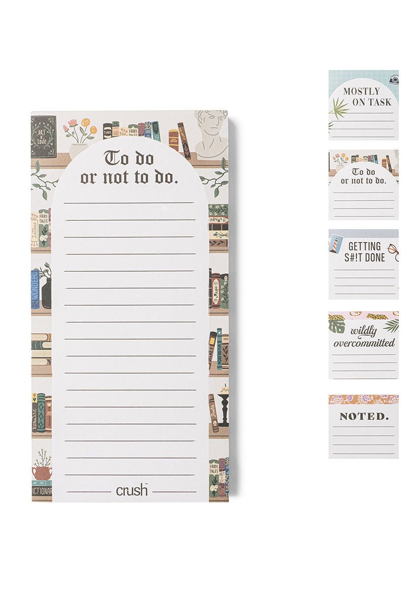 One Crush Overachiever To - Do List - SHIPS ASSORTED - Wholesale Accessory Market