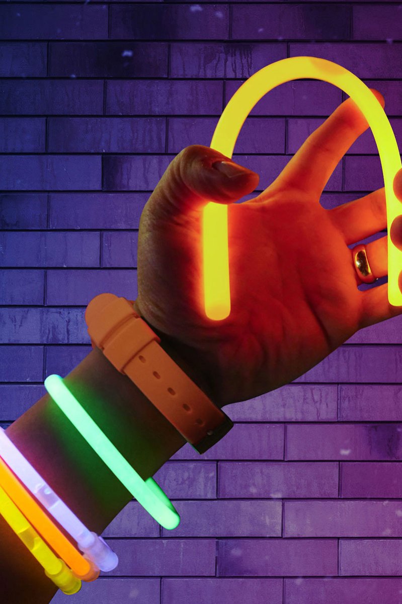Snap And Glow Sticks - 50 Piece Party Pack - Wholesale Accessory Market
