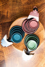 One Set Collapsible Silicone Measuring Cups - SHIPS ASSORTED - Wholesale Accessory Market