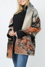 L.I.B. New York The Mane Attraction Scarf, Orange - Wholesale Accessory Market