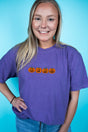 Embroidered Jack - O'Lantern Friends Comfort Colors Adult Ring - Spun Cotton Tee - Wholesale Accessory Market