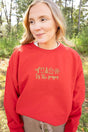 Embroidered Favorite Things - Tis The Season Heavy Blend Crew Sweatshirt - Wholesale Accessory Market