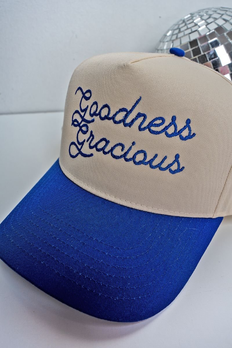 Goodness Gracious Embroidered Five Panel Twill Cap - Wholesale Accessory Market