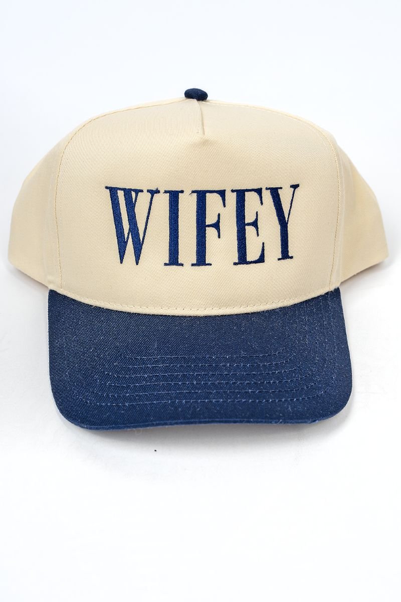 Wifey Embroidered Five Panel Twill Cap - Wholesale Accessory Market