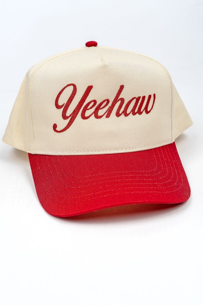 Yeehaw Embroidered Five Panel Twill Cap - Wholesale Accessory Market