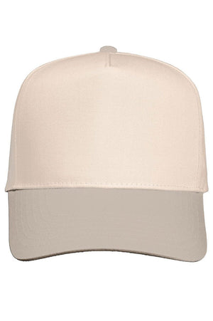 Upside Down Spooky Embroidered Five Panel Twill Cap - Wholesale Accessory Market