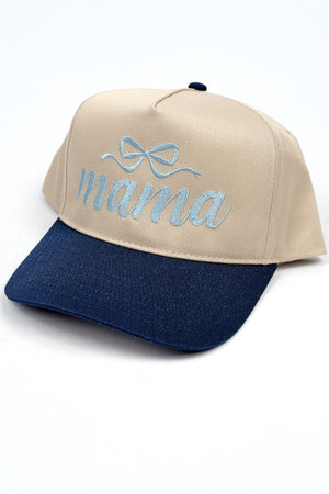 Bow Mama Embroidered Five Panel Twill Cap - Wholesale Accessory Market