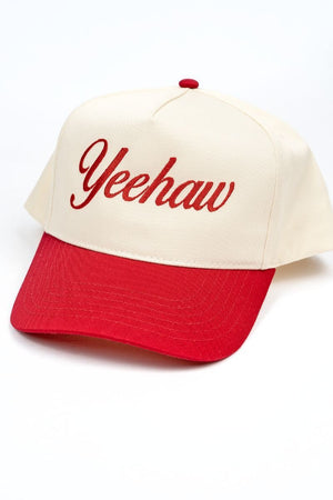 Yeehaw Embroidered Five Panel Twill Cap - Wholesale Accessory Market
