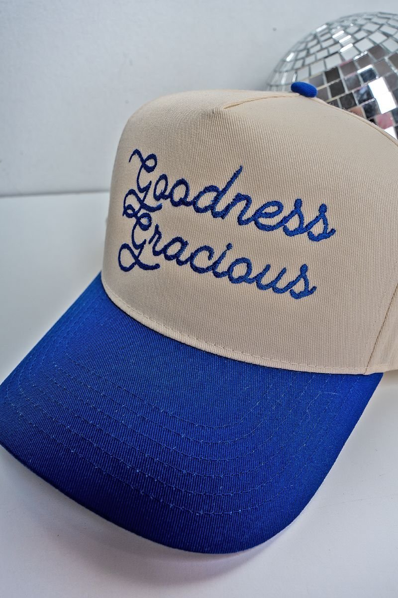 Goodness Gracious Embroidered Five Panel Twill Cap - Wholesale Accessory Market