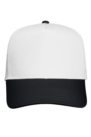 Bow Custom Mascot Embroidered Five Panel Twill Cap *Customize Your Text and Choose Thread Color - Wholesale Accessory Market