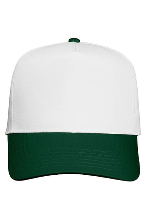 Bow Custom Mascot Embroidered Five Panel Twill Cap *Customize Your Text and Choose Thread Color - Wholesale Accessory Market