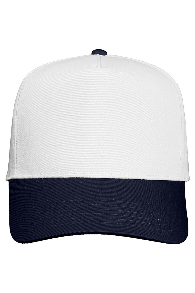 Bow Custom Mascot Embroidered Five Panel Twill Cap *Customize Your Text and Choose Thread Color - Wholesale Accessory Market