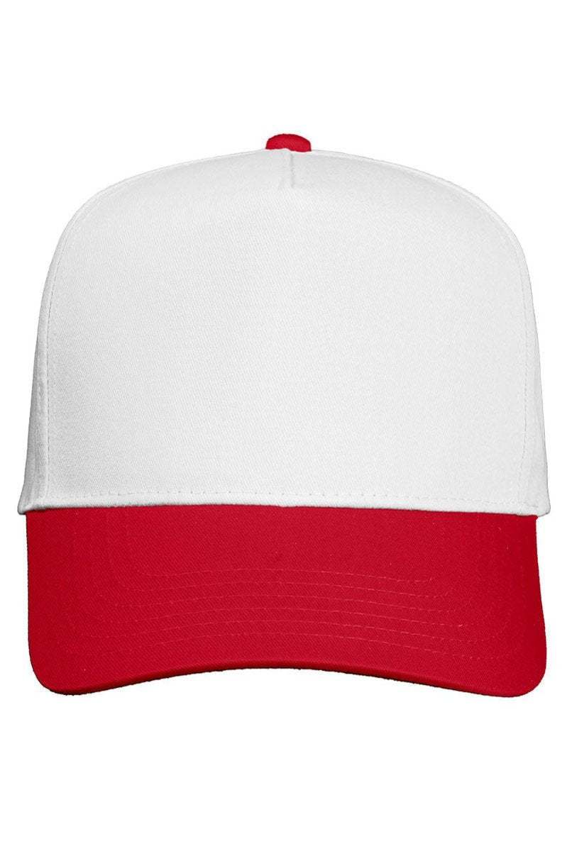 Bow Custom Mascot Embroidered Five Panel Twill Cap *Customize Your Text and Choose Thread Color - Wholesale Accessory Market