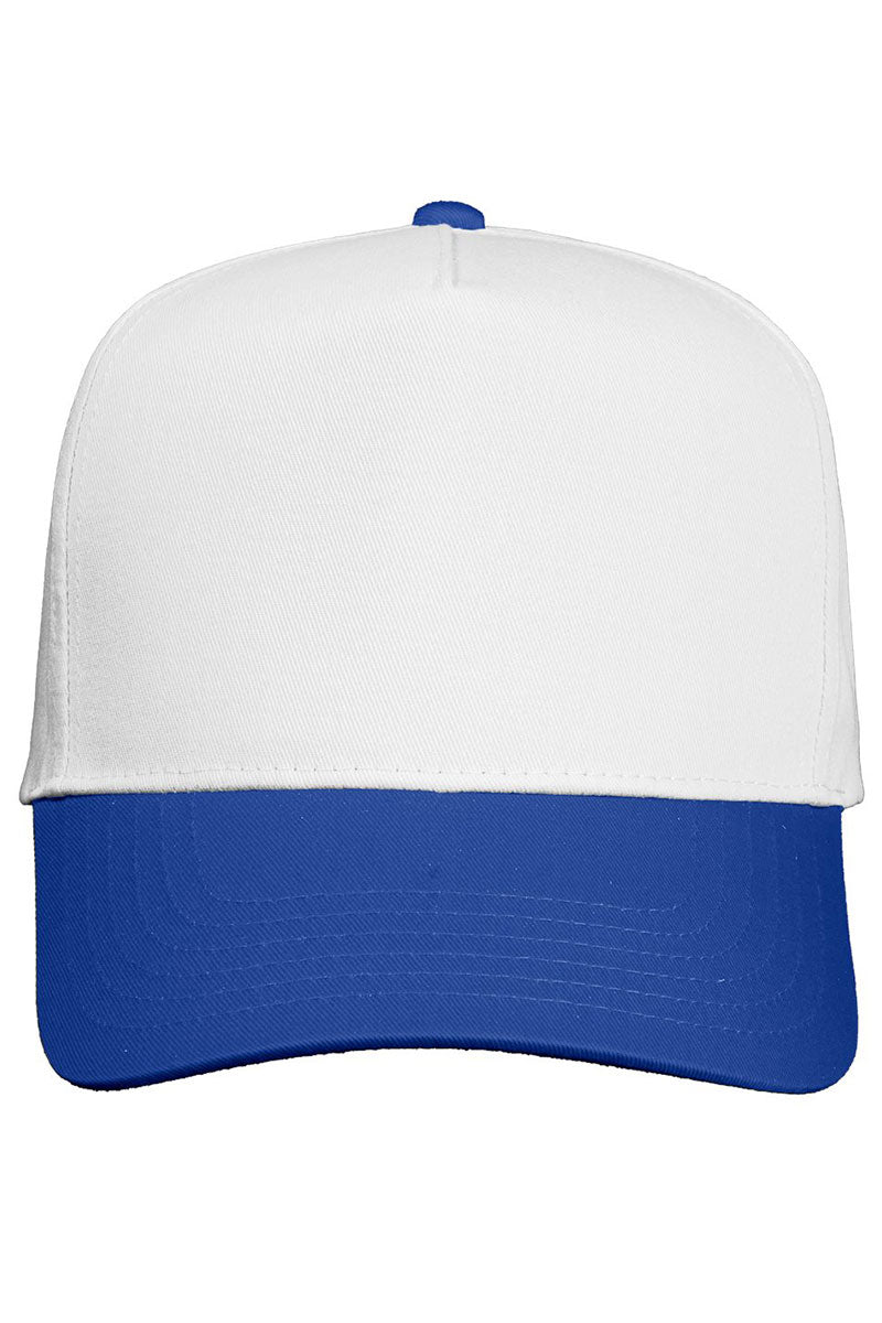 Bow Custom Mascot Embroidered Five Panel Twill Cap *Customize Your Text and Choose Thread Color - Wholesale Accessory Market