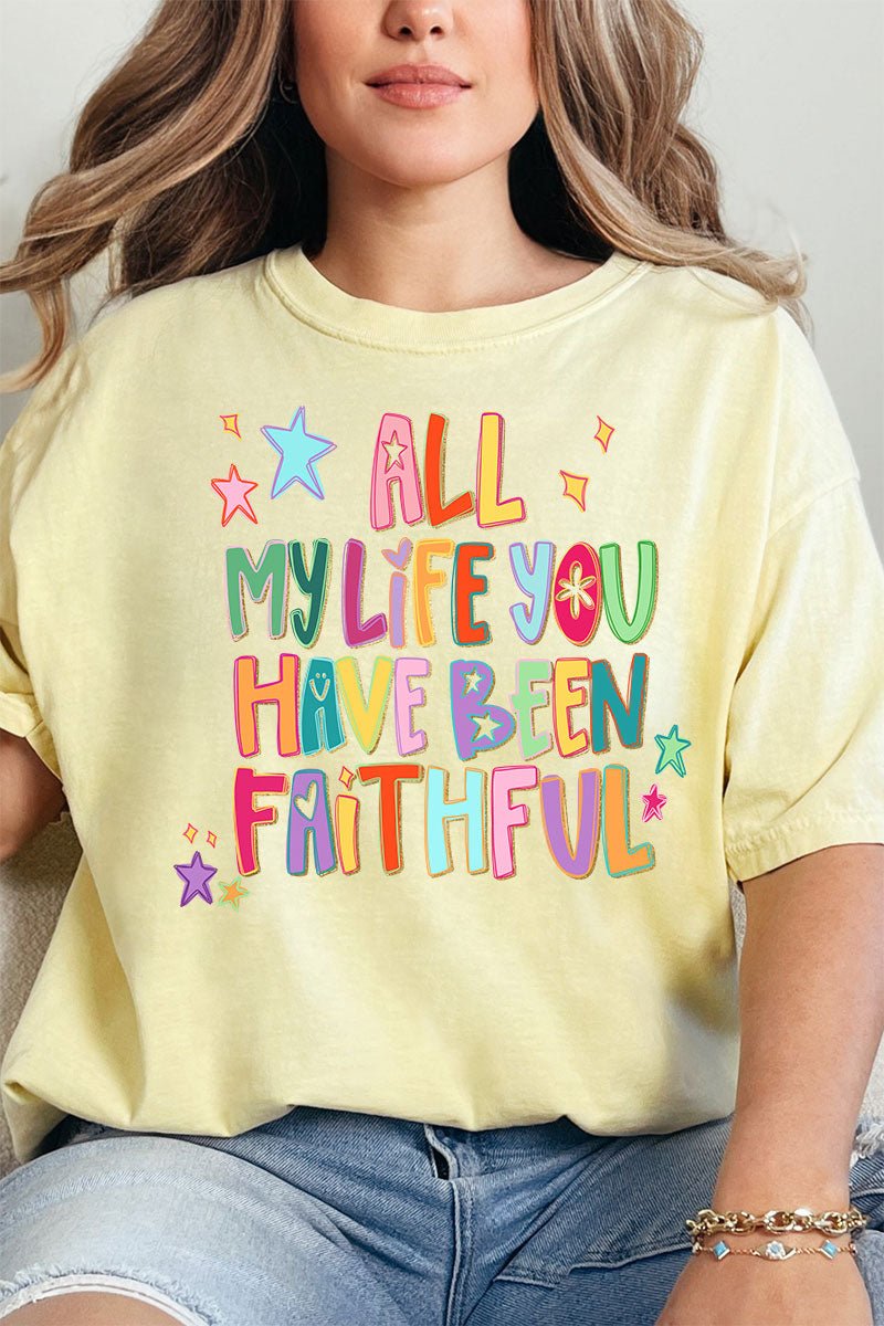 All My Life Comfort Colors Adult Ring - Spun Cotton Tee - Wholesale Accessory Market