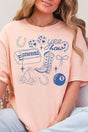 All Things Western Comfort Colors Adult Ring - Spun Cotton Tee - Wholesale Accessory Market