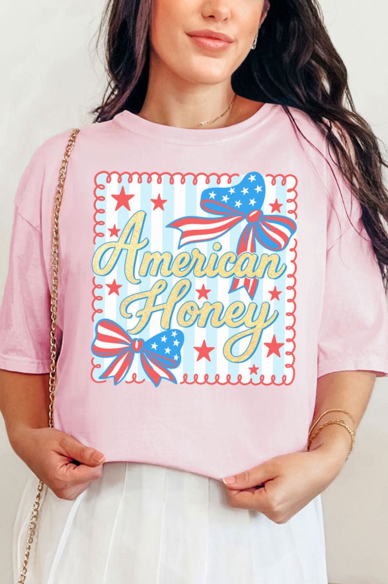 American Honey Comfort Colors Adult Ring - Spun Cotton Tee - Wholesale Accessory Market