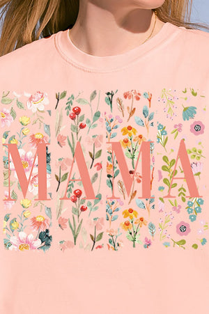 Blooming Boho Mama Comfort Colors Adult Ring - Spun Cotton Tee - Wholesale Accessory Market