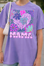Boho Loved Mama Comfort Colors Adult Ring - Spun Cotton Tee - Wholesale Accessory Market