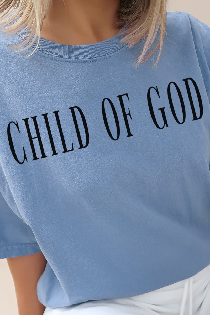 Child Of God Comfort Colors Adult Ring - Spun Cotton Tee - Wholesale Accessory Market