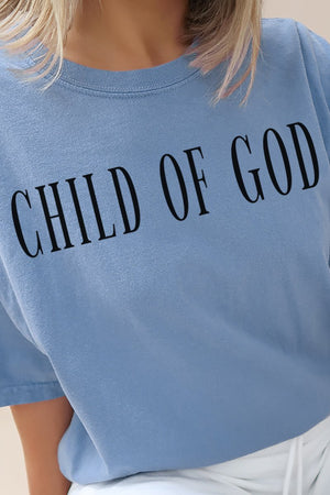 Child Of God Comfort Colors Adult Ring - Spun Cotton Tee - Wholesale Accessory Market